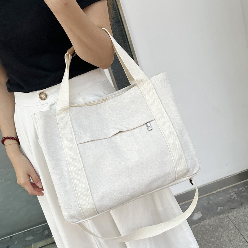 Large Canvas Work Tote for Women