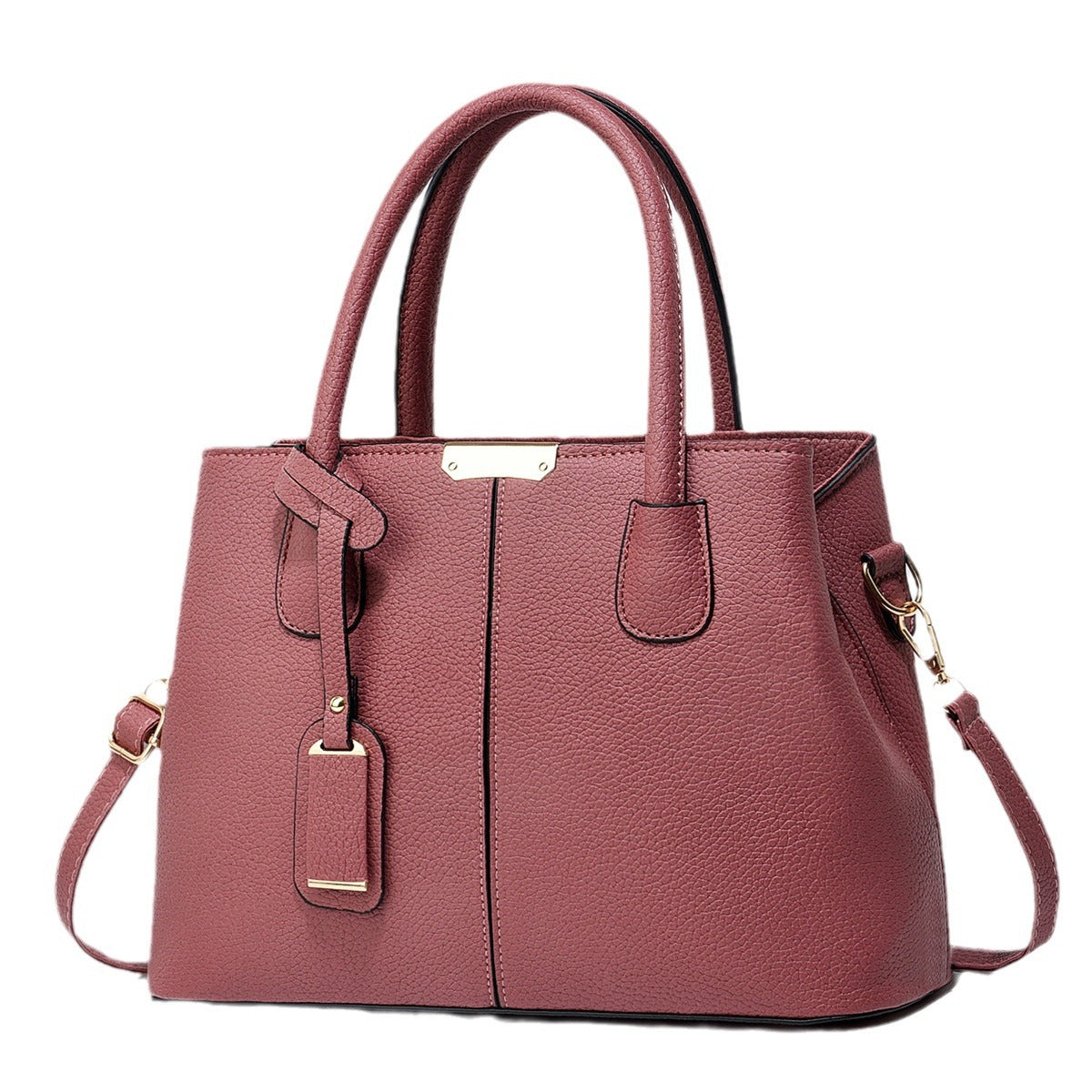 PU Leather Shoulder Tote for Women