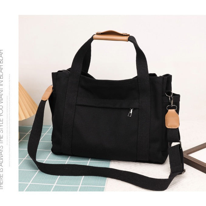 Large Canvas Work Tote for Women