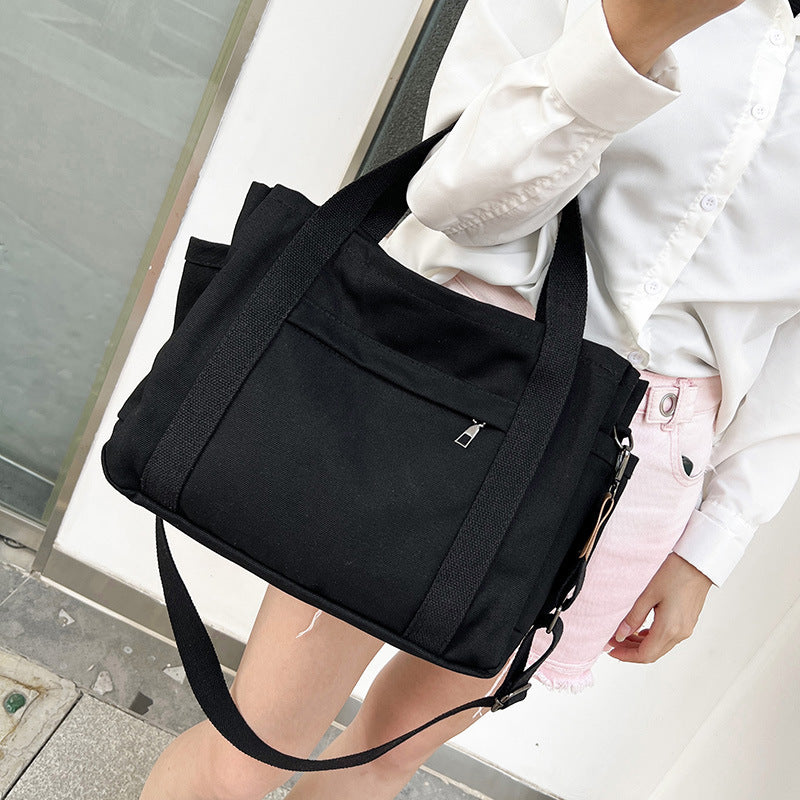 Large Canvas Work Tote for Women