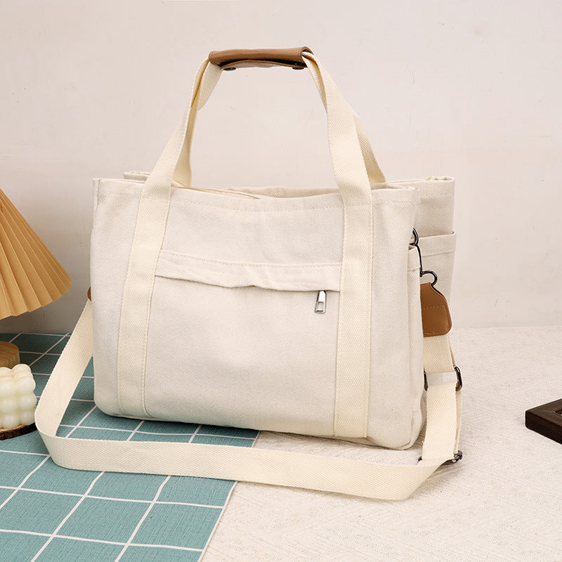 Large Canvas Work Tote for Women