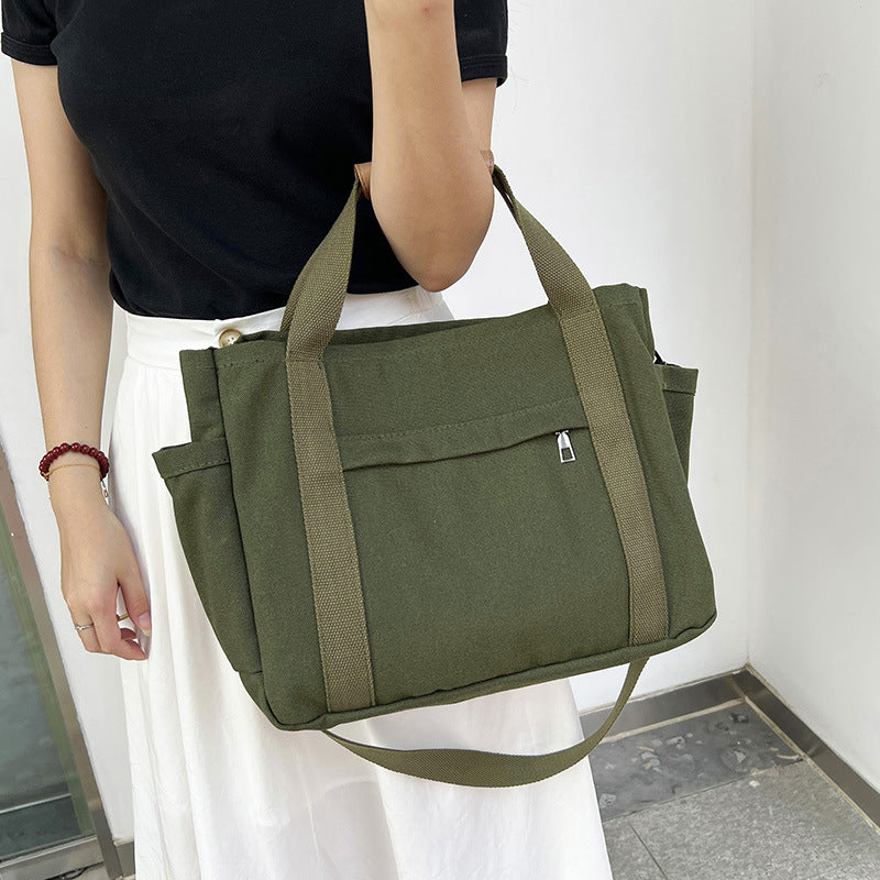 Large Canvas Work Tote for Women